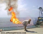 Flaming fart